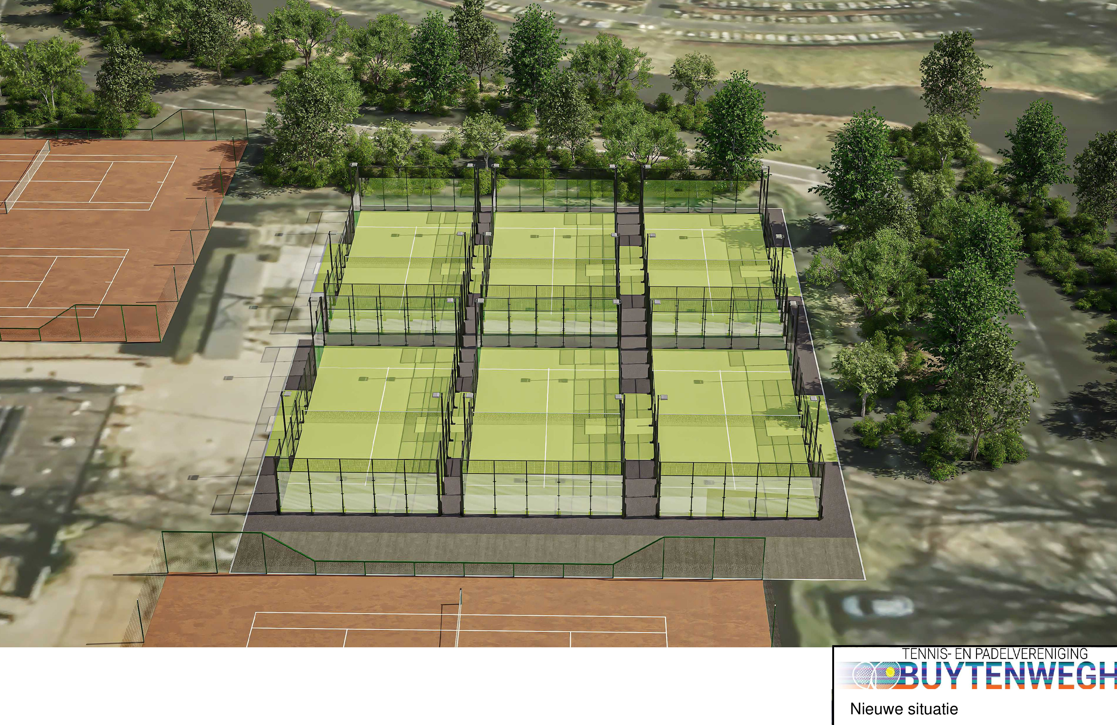 Leden geven groen licht v&oacute;&oacute;r Padel Park