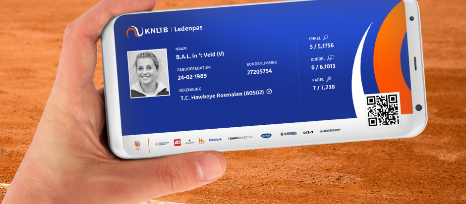 digitale KNLTB ledenpas