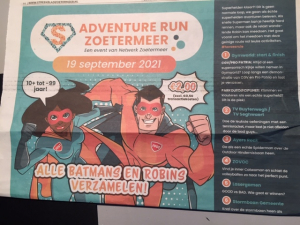 Adventure Run Zondag 19 september