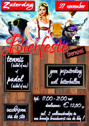 'Bierfeste' - Tennis & Padeltoernooi