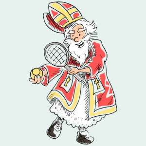 Verslag ‘KinderKlaas-tennistoernooi’  met vader, moeder, zus, broer, buurman!