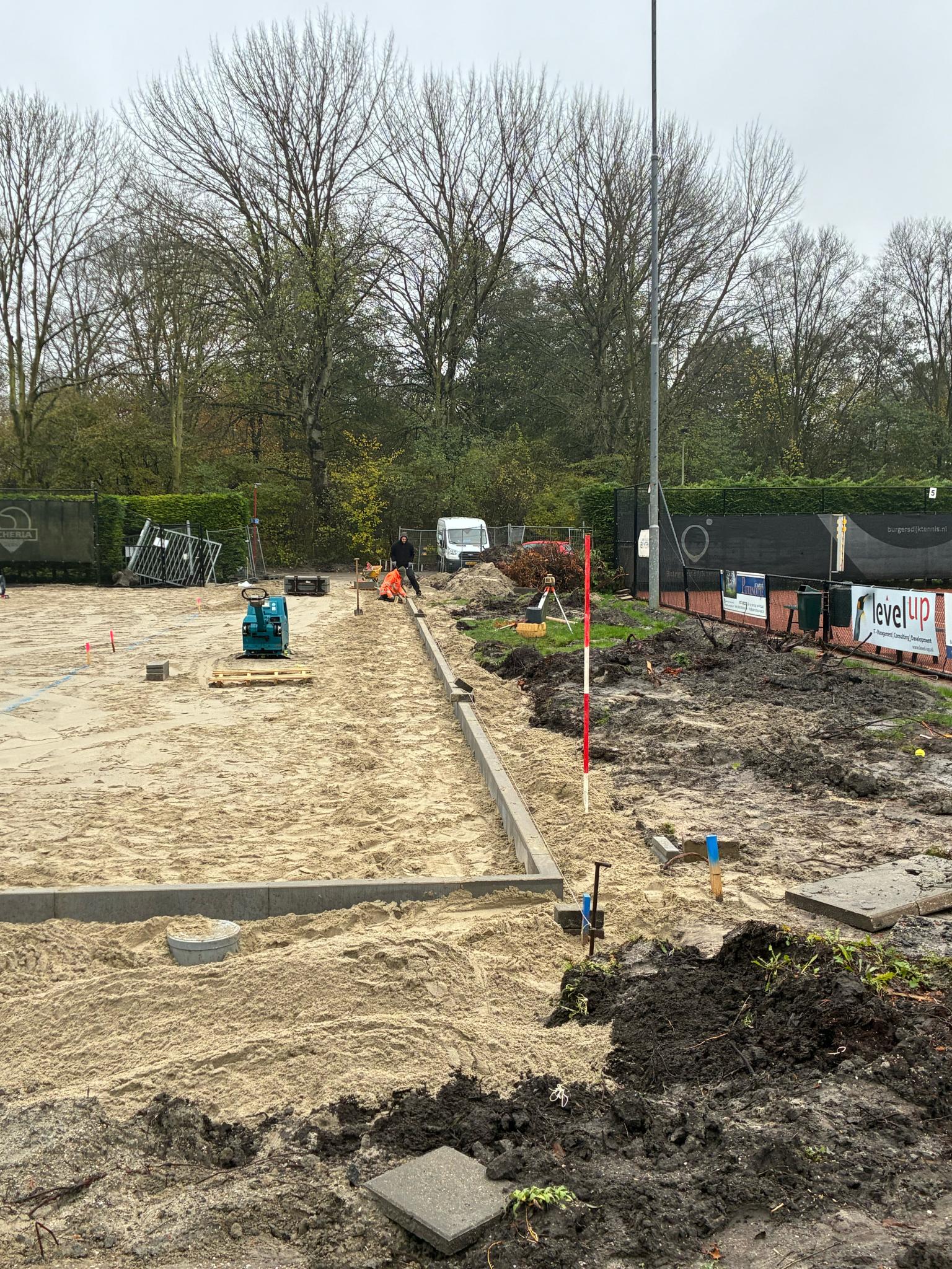 De &ldquo;bak&rdquo; waarin het supersub beton moet gaan worden gestort